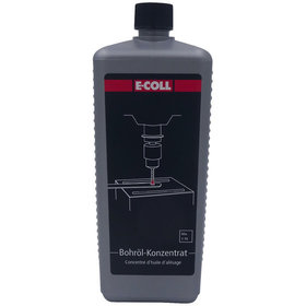 E-COLL - Bohrölkonzentrat chlorfrei wassermischbar mineralölhaltig 1L Flasche