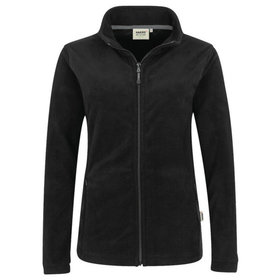 HAKRO - Damen Fleecejacke Delta 240, schwarz, Größe L