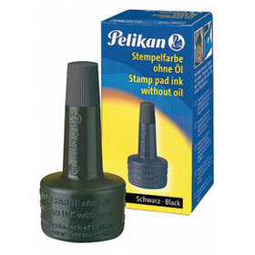 Pelikan - Stempelfarbe 4K 351197 ohne Öl 28ml schwarz