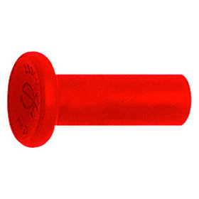 RIEGLER® - Verschlussstopfen POM, Stutzen 4mm, Farbe rot