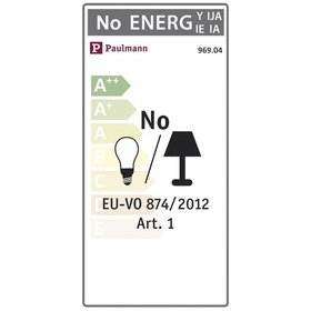 Paulmann - Stromschiene 1ph 1000mm sw 230V Alu Aufb 18x18mm rechteck