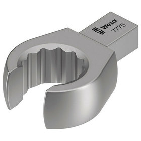 Wera® - Einsteck-Ringschlüssel offen 7775 Außenvierkant 9 x 12mm SW 18mm