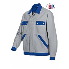 BP® - Arbeitsjacke 1454 720 hellgrau/königsblau, Größe 114/118