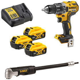 DeWALT - Akku-Bohrschrauber-Set DCD791P3A-QW, 18 Volt / 5 Ah