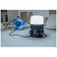 brennenstuhl® - Multi Battery LED 360° Hybrid Baustrahler 12050 MH, 12000lm, IP54