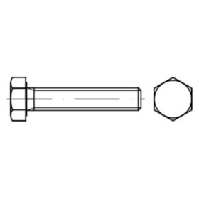 Sechskantschraube Feingewinde bis Kopf DIN 961 Stahl 10.9 M30x2 x 110mm