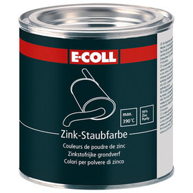 E-COLL - Zink-Staubfarbe silikonfrei Temperaturbeständig bis +350°C, 375ml Dose