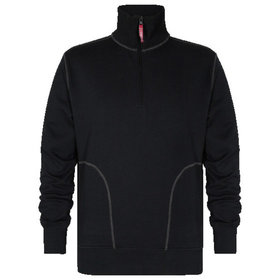 Engel - Standard Sweatshirt mit hohem Kragen 8014-136, Schwarz, Größe XS