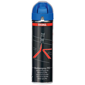 E-COLL - Premium Baustellen-Markierspray blau 500ml Spraydose