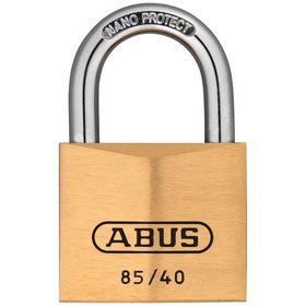 ABUS - AV-Vorhangschloss 85/40, Messing massiv