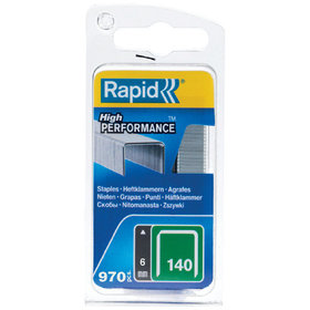 Rapid® - Klammern 140/ 6mm Stahl (verzinkt) 970er Pack, 40109513