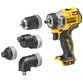 DeWALT - Akku-Bohrschrauber DCD703NT-XJ, 4 Köpfe, 12 Volt