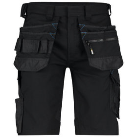 Dassy® - Trix Arbeitsshorts mit Stretch und Holstertaschen, schwarz, Schrittlänge Standard, Größe 42