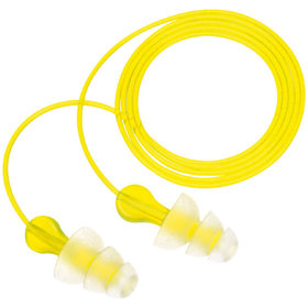 3M™ - E-A-R™ Tri-Flange™ Gehörschutzstöpsel, 29 dB, PVC-Kordel, 100 Paare/Packung, PN-01-005