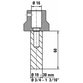 BESSEY® - Werkbank-Adapter TW16AW19