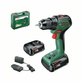 Bosch - Akku-Bohrschrauber UniversalDrill 18V-60, 2 x Akku PBA 18V 2.0Ah, Tragekoffer (06039D7002)