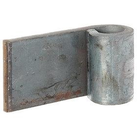 Alberts - Anschweißb.f.Metallt.,z.Anschweißen,Ø20mm,Abstand Außenkante-Mitte Rolle 100mm