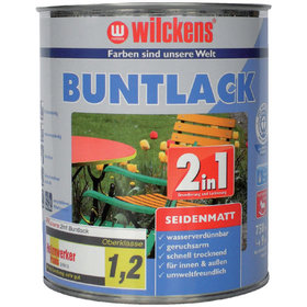 wilckens® - Buntlack 2in1, 750ml seidenmatt, RAL7016