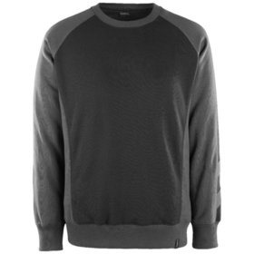 MASCOT® - Sweatshirt Witten 50570-962, schwarz/dunkelanthrazit, Größe M