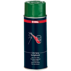 E-COLL - Buntlack Colorspray hochglänzend Alkydharz 400ml Spraydose moosgrün