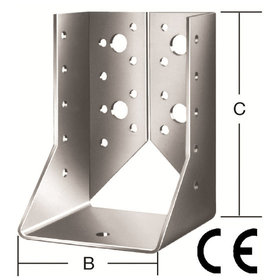 Vormann - Balkenschuhe innen Stahl sendzimirverzinkt 100mm x 140mm x 2mm