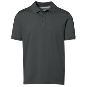 HAKRO - Cotton Tec® Poloshirt 814, anthrazit, Größe M