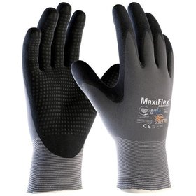 atg® - Strickhandschuh MaxiFlex® Endurance™ AD-APT® 2456, grau/schwarz, Größe 10