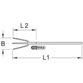 KSTOOLS® - BRONZEplus Heugabel mit Stiel 1600mm