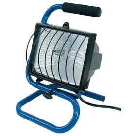 brennenstuhl® - Halogenstrahler als mobiler Baustrahler, 400 Watt, blau