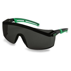 uvex - Schutzbrille astrospec 2.0 infradur + grau SS5 schwarz/grün