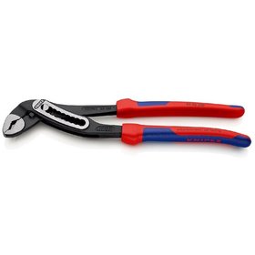 KNIPEX® - Alligator® Wasserpumpenzange schwarz atramentiert, mit Mehrkomponenten-Hüllen 300 mm 8802300