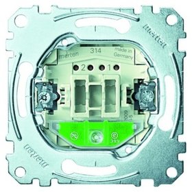 merten - Wechselschalter-Einsatz QuickFlex UP IP20 1f Ko Kontroll 10AX