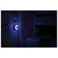 brennenstuhl® - LED-Nachtlicht mit Dämmungssensor und Steckdose, weiß