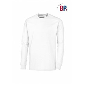 BP® - Langarmshirt für Sie & Ihn 1620 171 weiß, Größe S