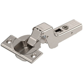 Blum - CLIP top Standardscharnier 110°, Innenanschlag, ohne Feder, Topf: Schrauben, vernickelt