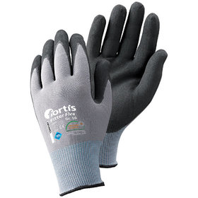 FORTIS AS - Handschuh Fitter Flex, grau/schwarz, Größe 8