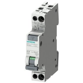 SIEMENS - FI/LS-Schutzschalter 2p B16 0,03A 230V A 6kA 1TE 1p