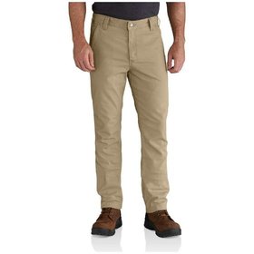 carhartt® - Herren Stretch-Arbeitshose RIGBY STRAIGHT FIT PANT, dark khaki, Größe W34/L36