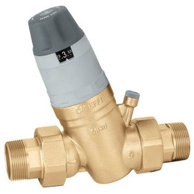 Caleffi - Druckminderer 1.1/2" AG, mit Voreinstellanzeige und Verschraubung