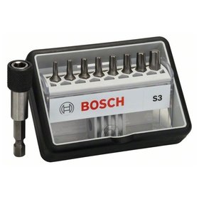 Bosch - Schrauberbit-Set Robust Line S Extra-Hart, 8 + 1-teilig, 25mm, für TORX® (2607002562)
