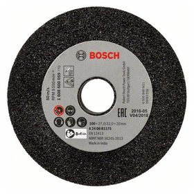 Bosch - Schleifscheibe für Geradschleifer, 100mm, 20mm, 24 (1608600059)