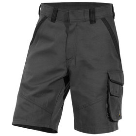 Dassy® - Smith Canvas Arbeitsshorts, anthrazit/schwarz, Schrittlänge Standard, Größe 42