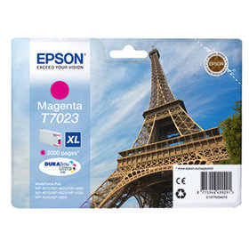 EPSON® - Tintenpatrone C13T70234010 T7023XL 2.000 Seiten 21ml magenta