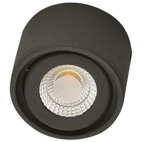 FABAS - LED-Lichtpunkt 6W ANZIO 3000K 540lm anth mt Konv IP20 Ø80mm Kst_klar