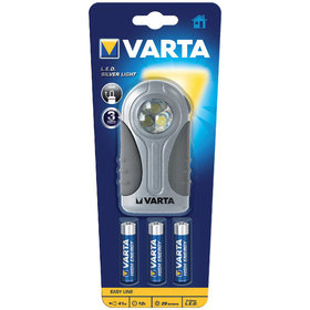 VARTA® - Taschenlampe LED Silver Light 3AAA 16647 mit Batterien Blister
