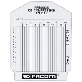 Facom - Diagrammscheiben für Dieselmotoren 911B.FC