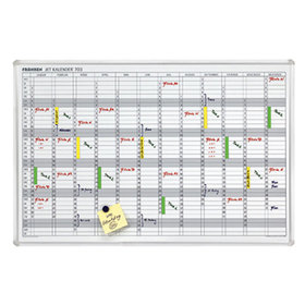 FRANKEN - Jahresplaner JetKalender JK703 90x60cm 12 Monate weiß