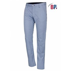 BP® - Chinohose für Herren 1735 930 blau/weiß Pepita, Größe 46n