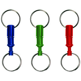 BASI - Schlüsselkupplung, Rot-Grün-Blau, 1 VE = 12 Stück