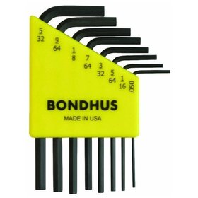 Bondhus - Winkelschlüssel-Satz Sechskant HLX8S, 8-teilig, 12232